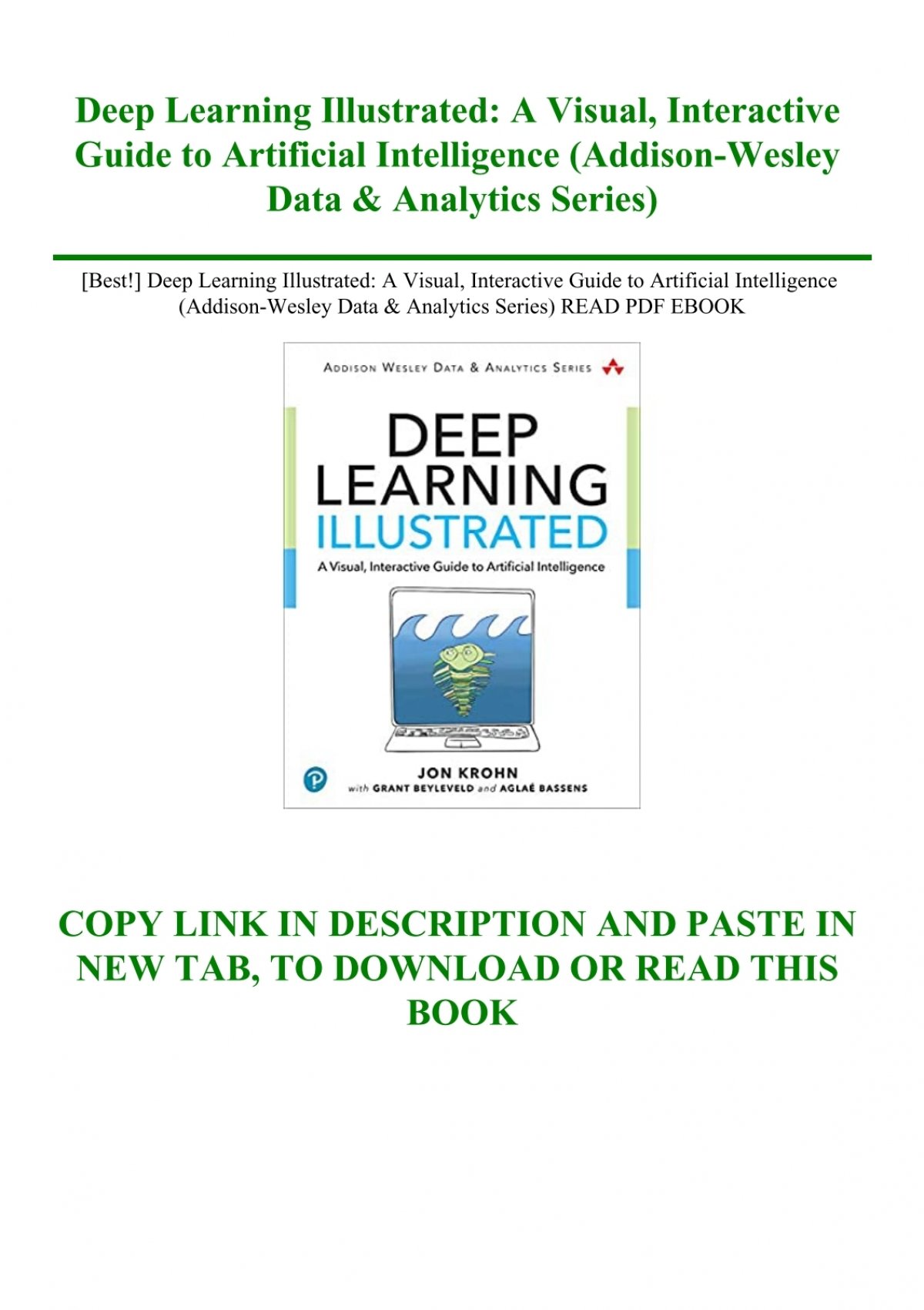 deep learning illustrated download