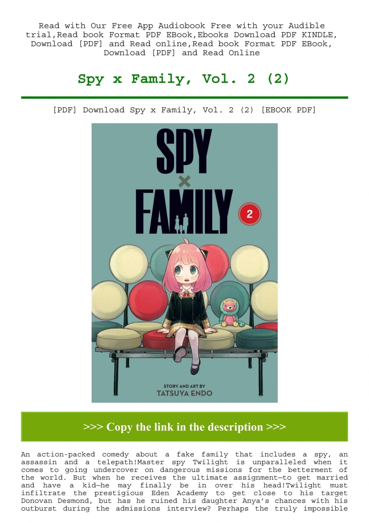 Spy x Family(Series) · OverDrive: ebooks, audiobooks, and more for