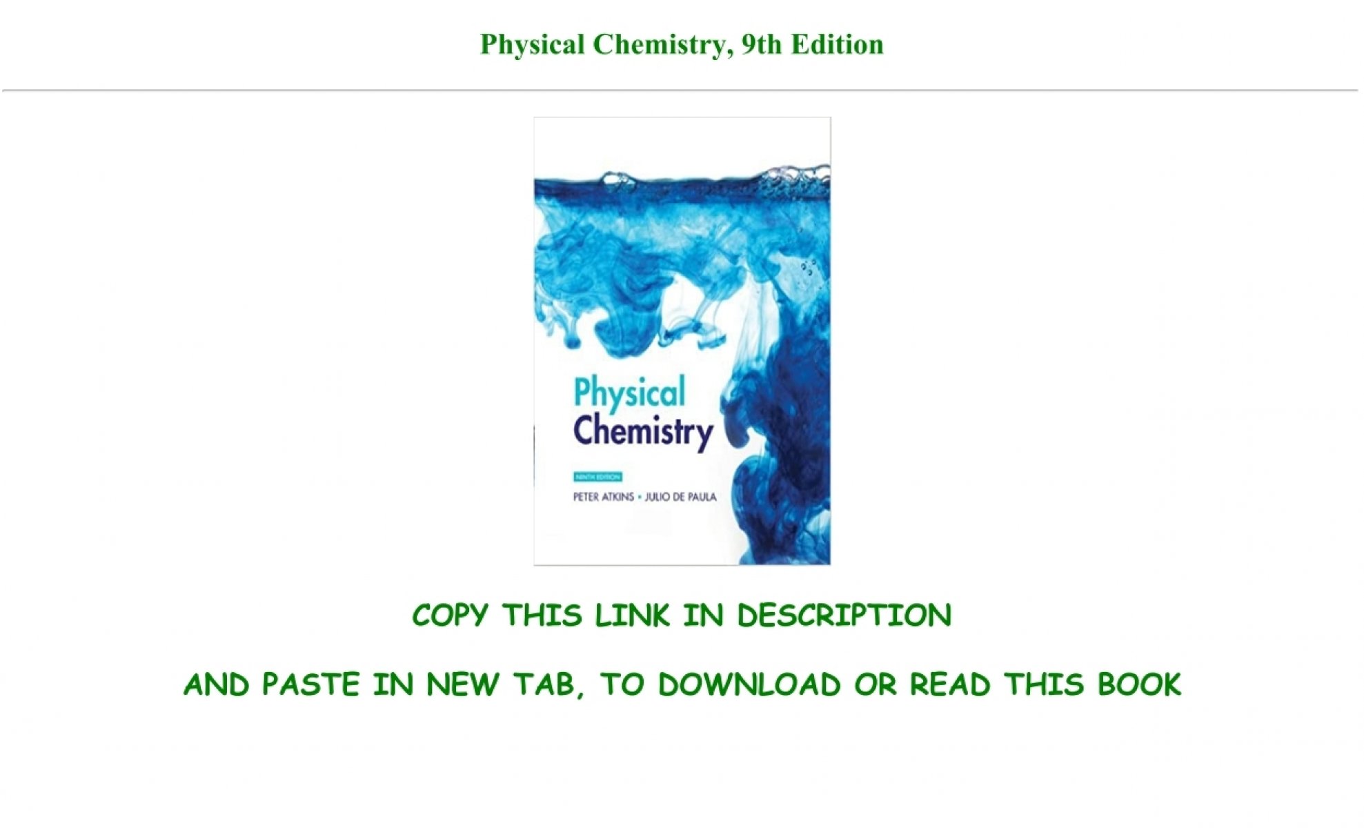 experiments in physical chemistry 9th edition