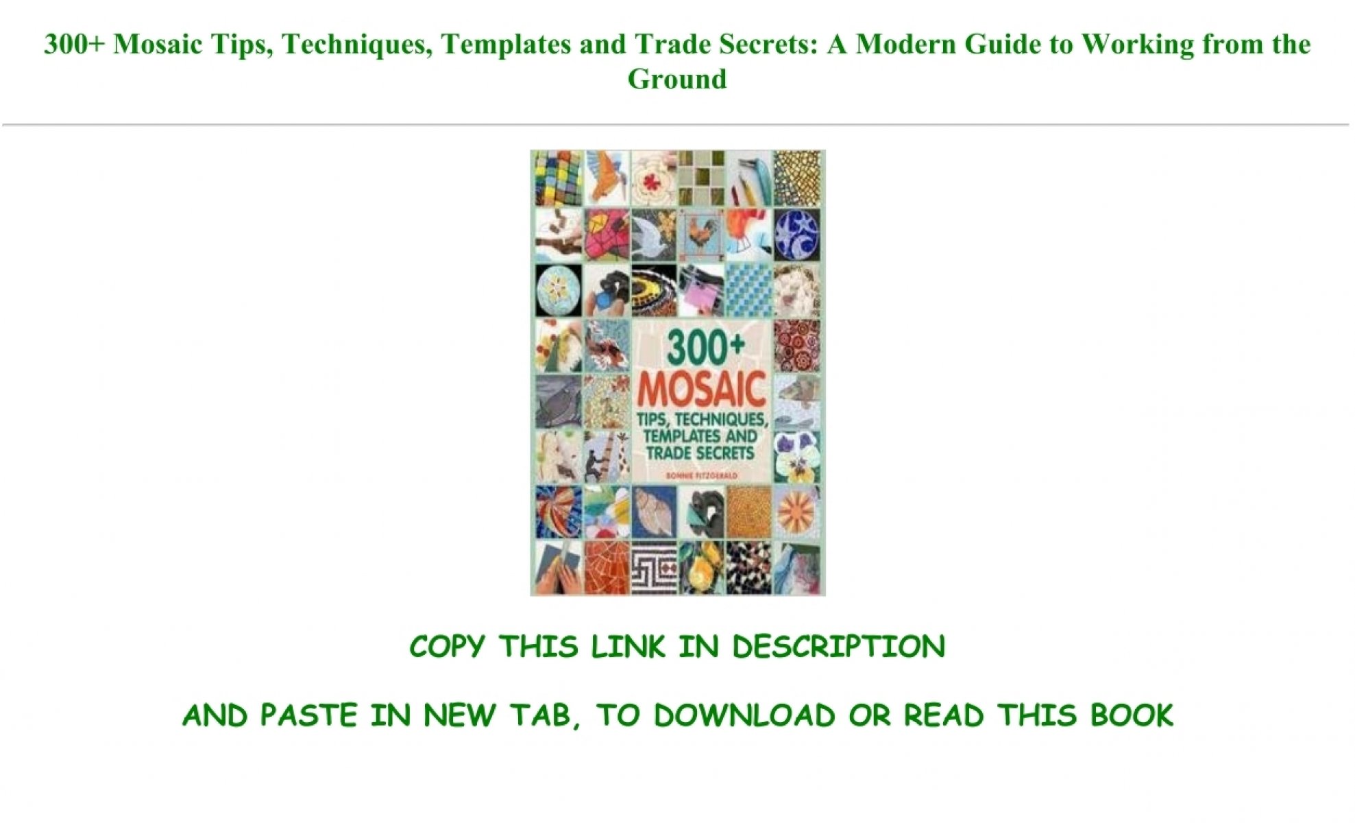 pdf-online-300-mosaic-tips-techniques-templates-and-trade-secrets-a