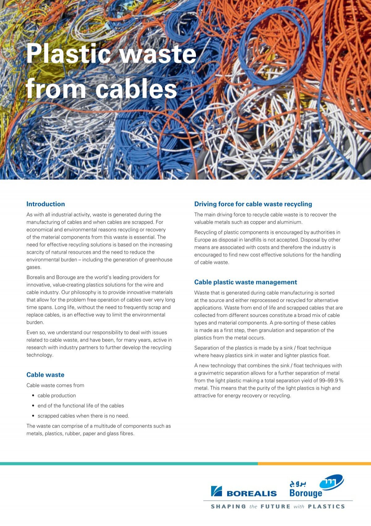Recycling Wires and Cables: What is The Difference, and is One