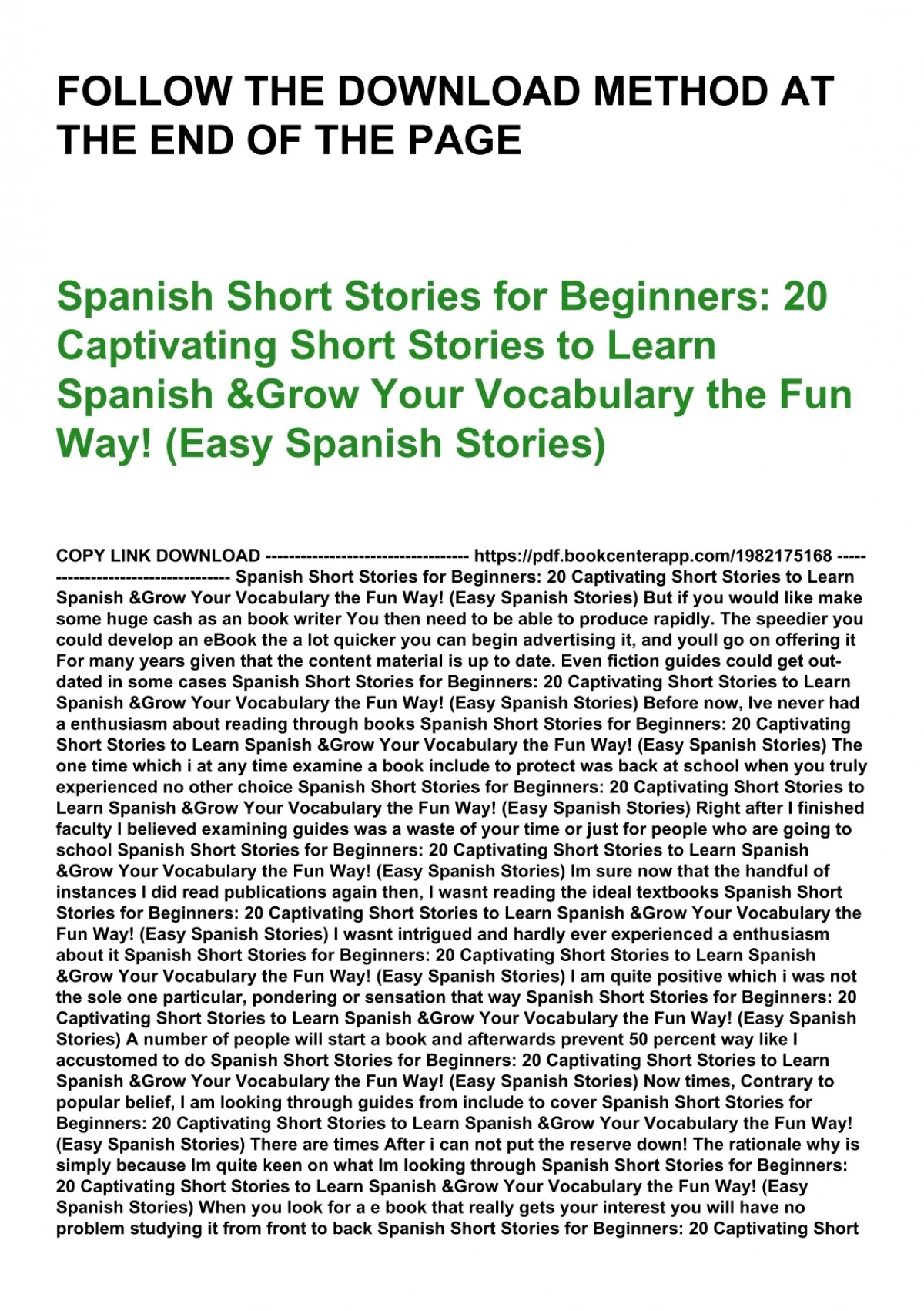 spanish short stories intermediate pdf        <h3 class=