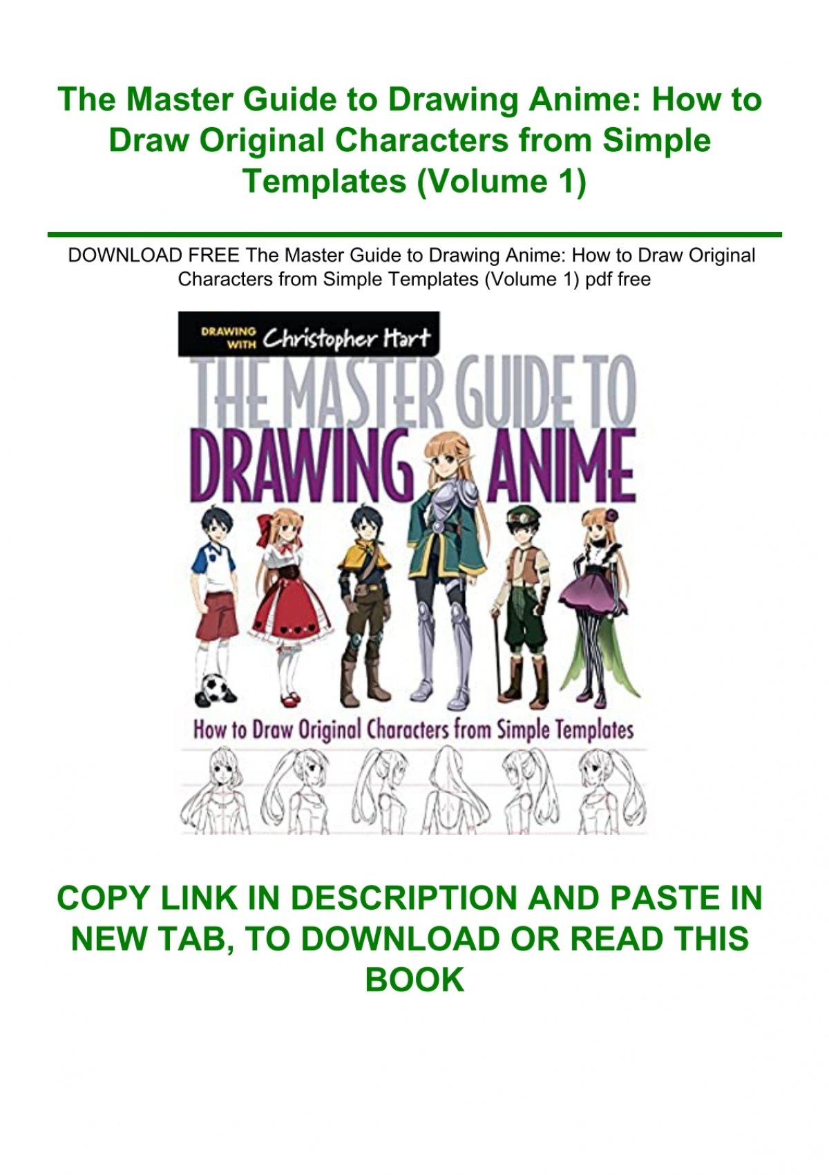SOLUTION: Pdfcoffee com the master guide to drawing anime tips and  trickspdf pdf free - Studypool