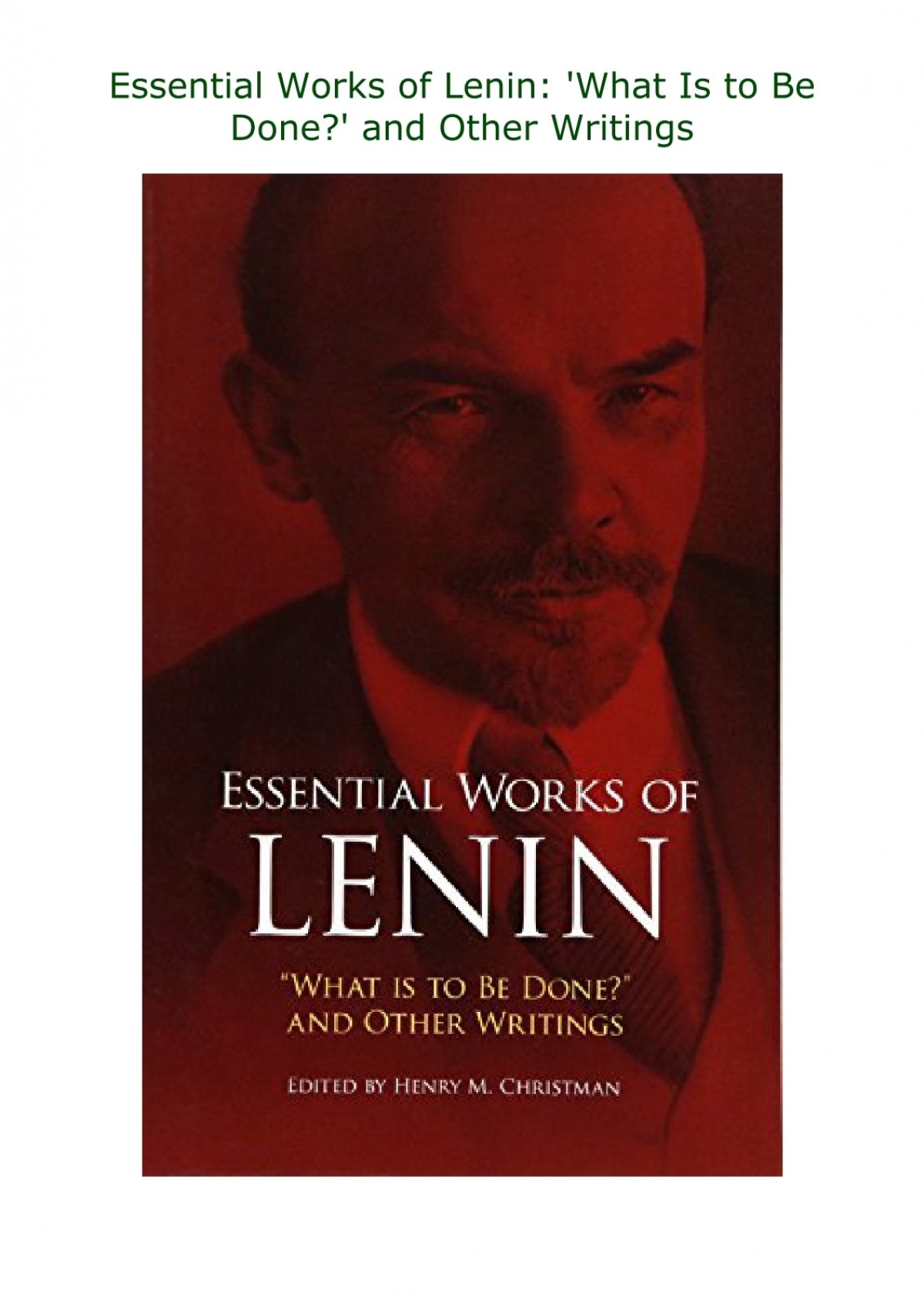 lenin and philosophy and other essays pdf