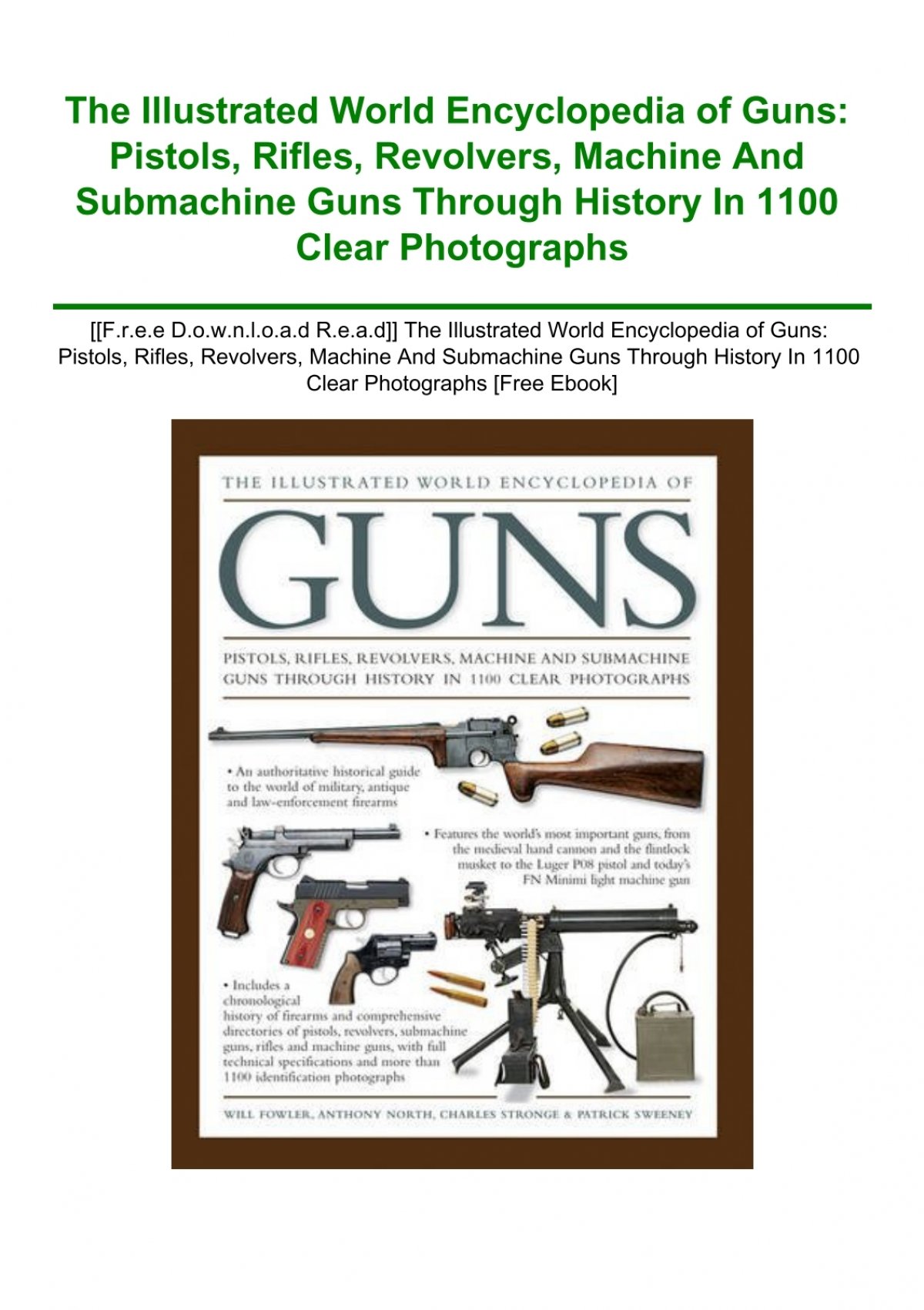 the illustrated world encyclopedia of guns download