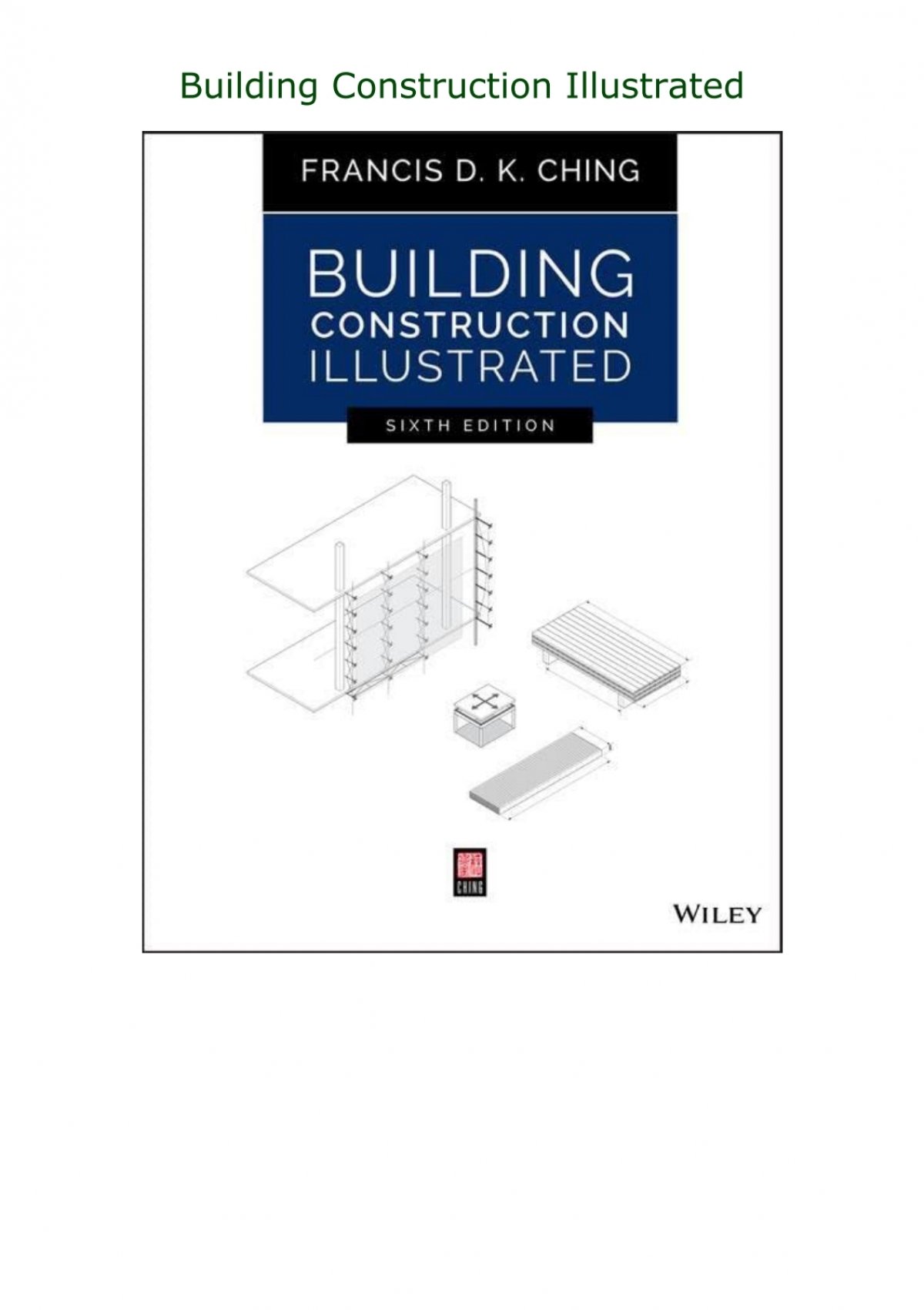 building construction illustrated 4th edition pdf free download