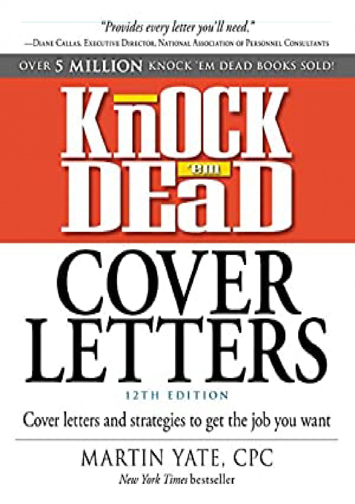 knock em dead cover letters pdf