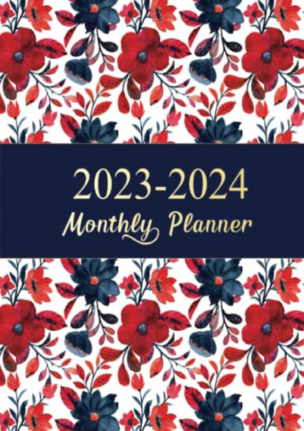 Download Book [PDF] 2023-2024 Monthly Planner: 24 Months Calendar with