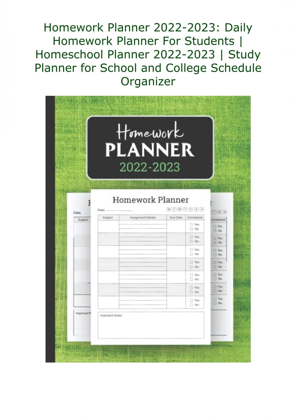 pdf-readonline-homework-planner-2022-2023-daily-homework-planner-for