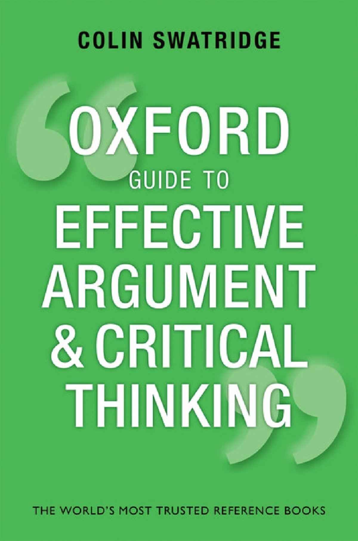 critical thinking oxford university