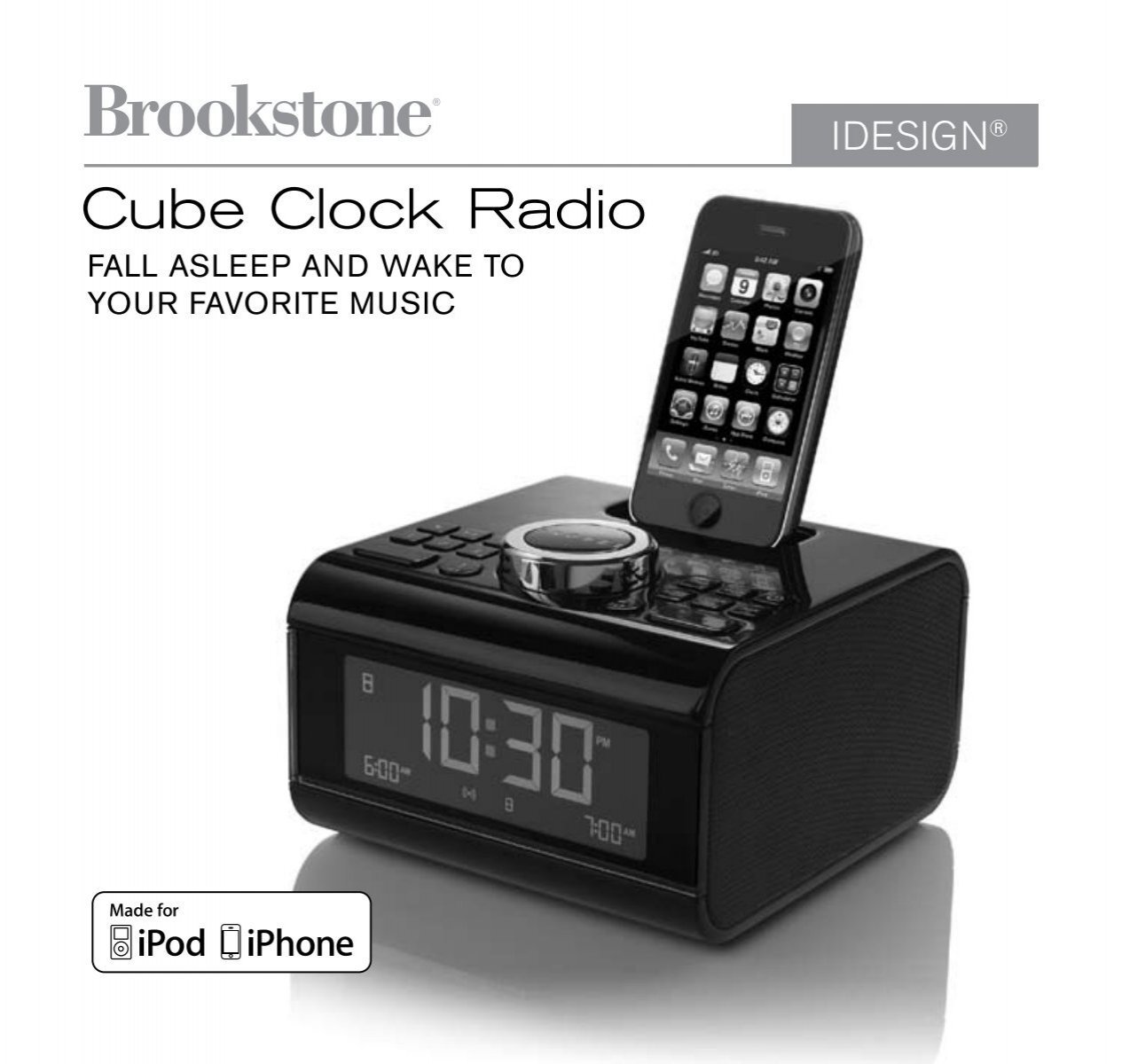 Brookstone digital shower radio
