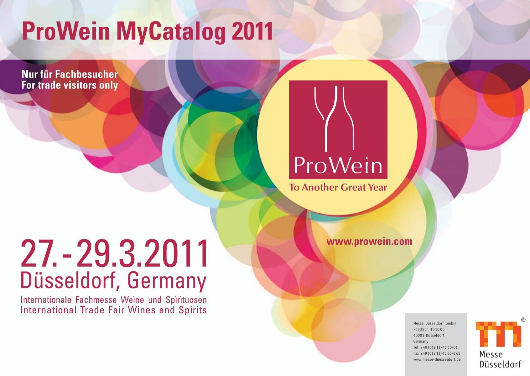 To Another Great Fachbesucher www.prowein.com For Year für Nur