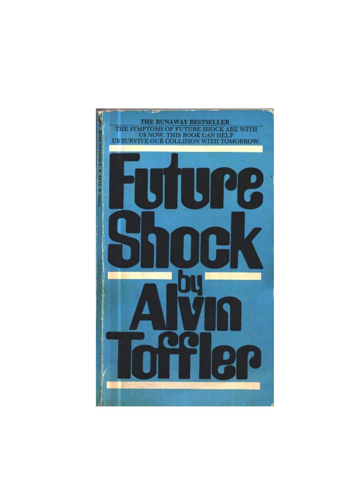 Alvin Toffler Written Works