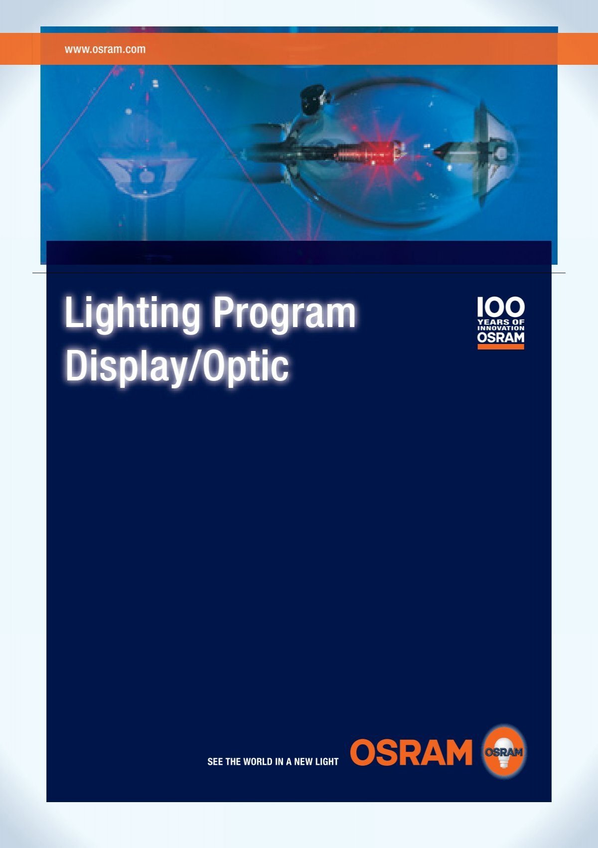 Lighting Program Display Optic Osram