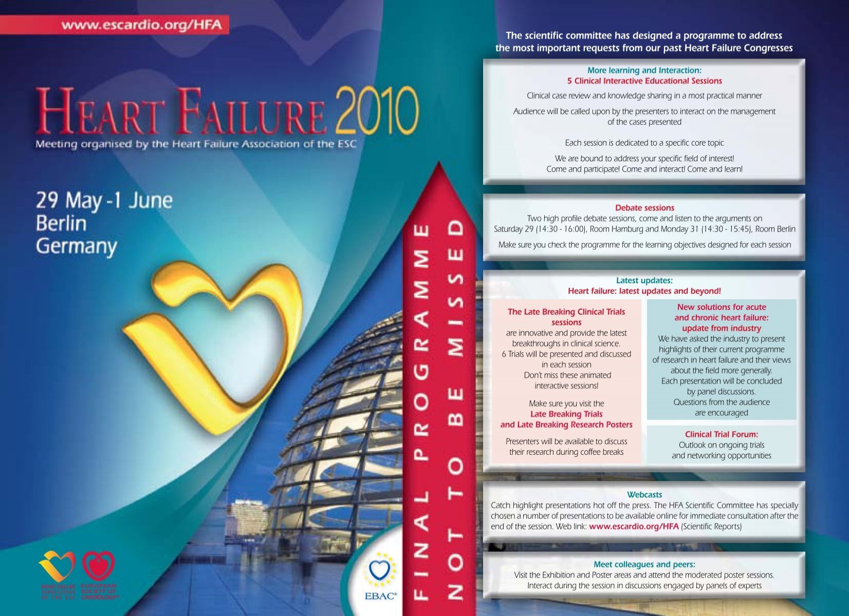 monday posters sessions - European Society of Cardiology