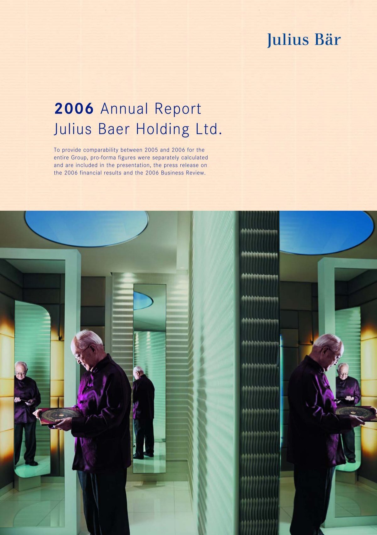 06 Annual Report Julius Baer Holding Ltd Gam Holding Ag