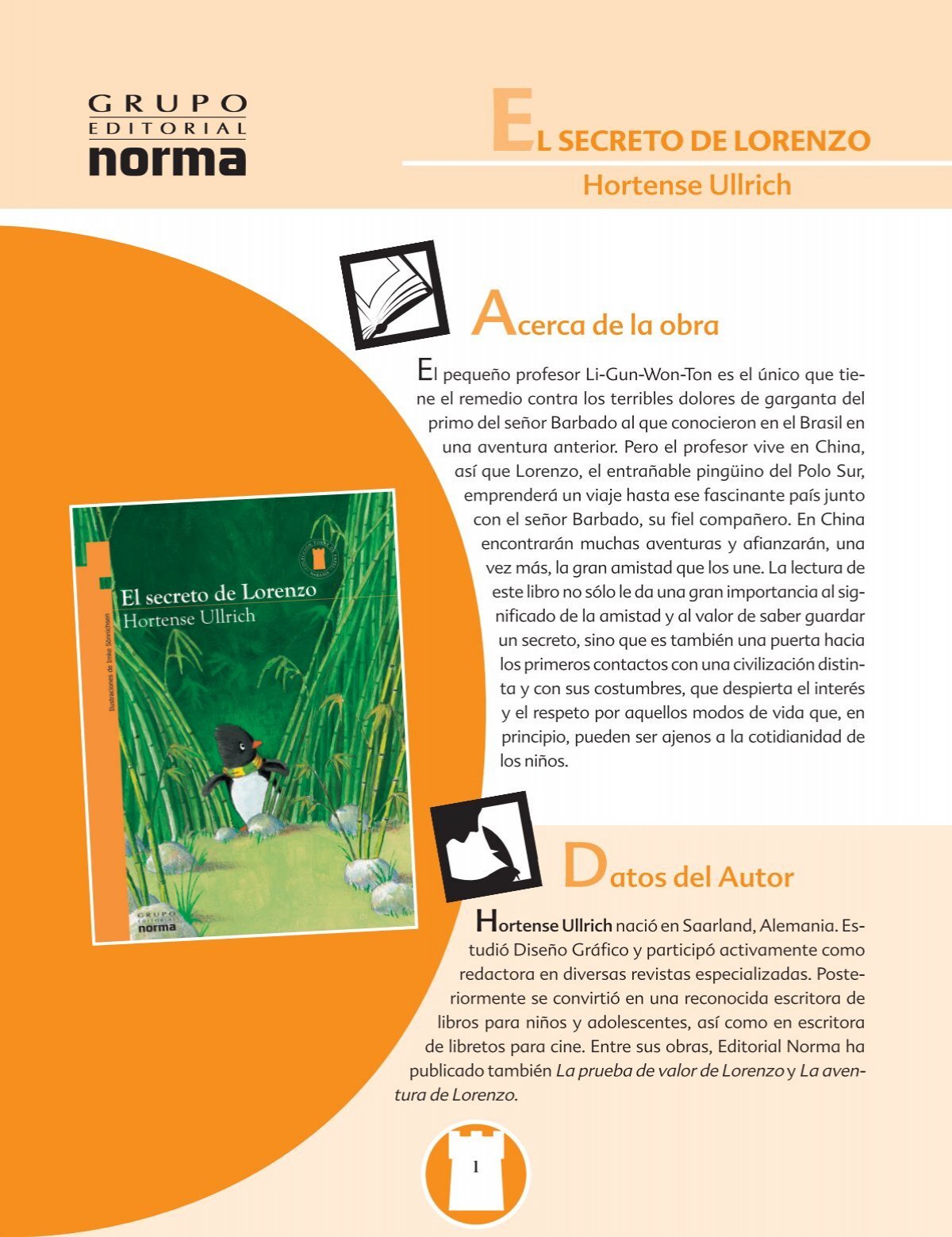El secreto de lorenzo hortense ullrich pdf