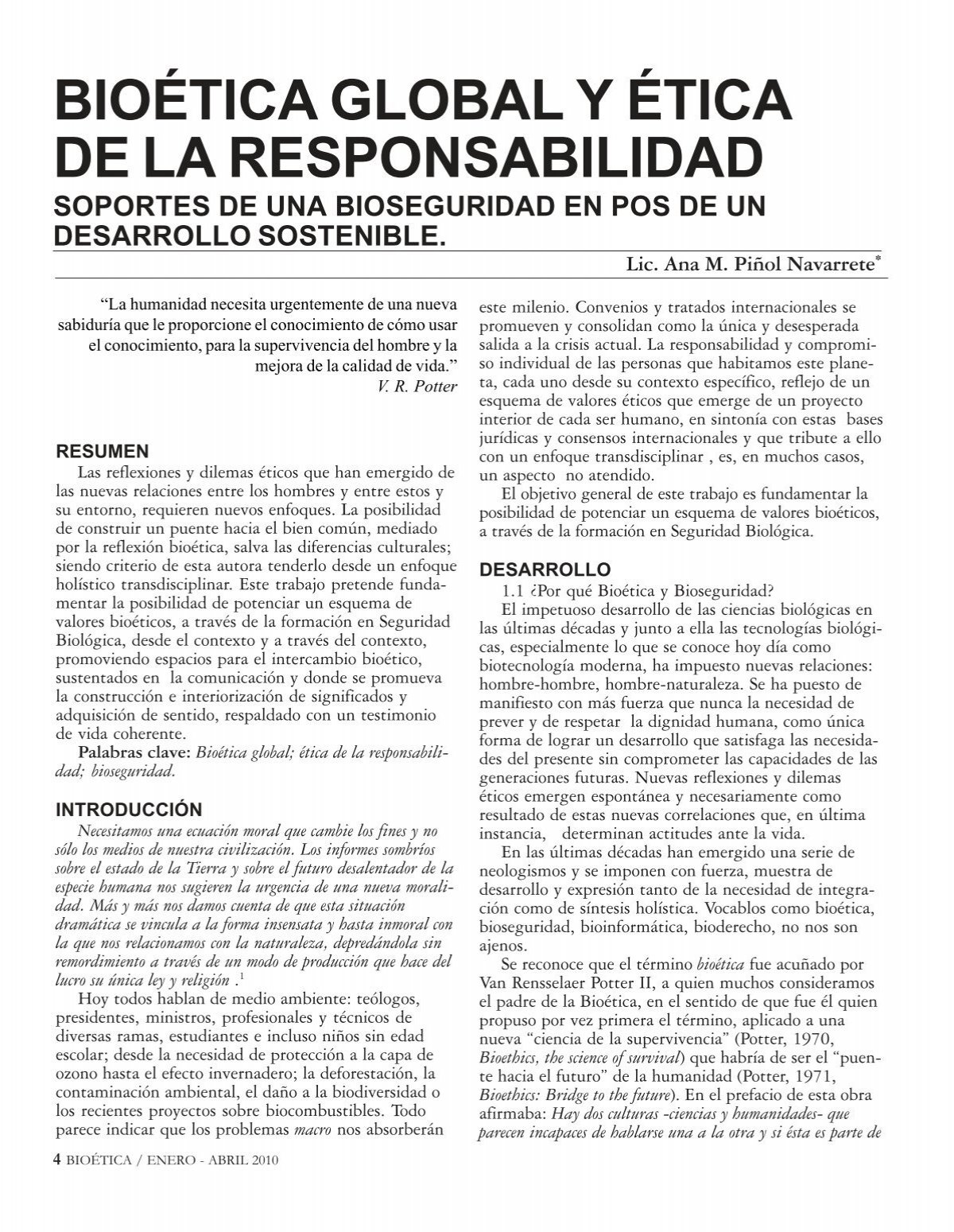 revista-UNO 10 PARA WEB - Centro de BioÃ©tica "Juan Pablo II".