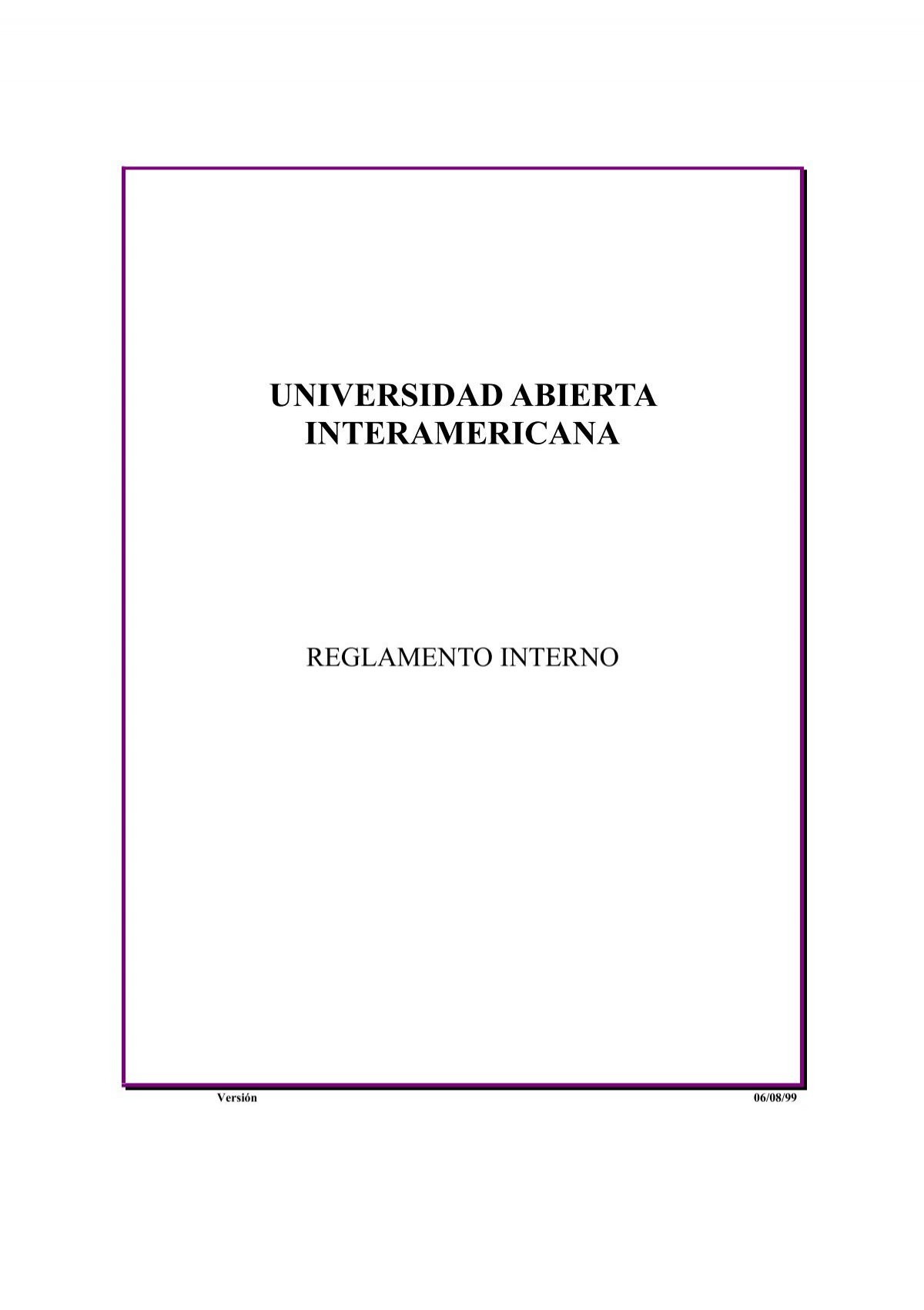 Universidad Abierta Interamericana Vaneduc 3991