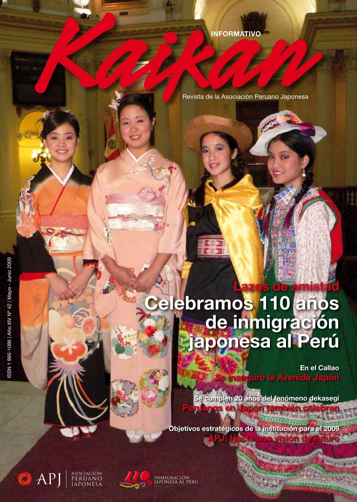 Kaikan NÂº 42 â€“ Mayo-Junio 2009 - AsociaciÃ³n Peruano Japonesa