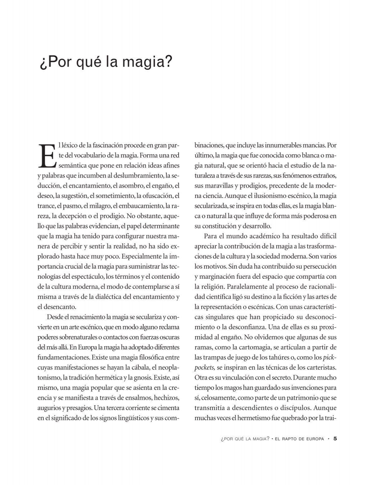 ¿por Qué La Magia Revistas Culturalesemk 5945