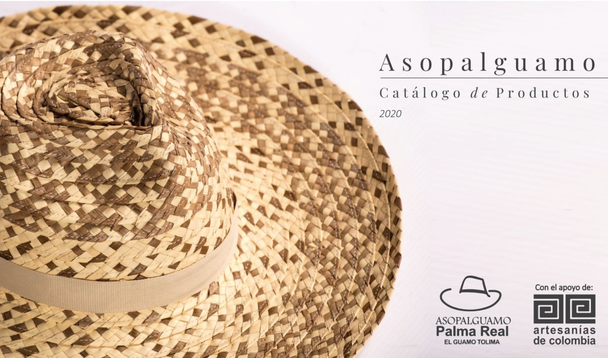Sombreros de palma real en el Guamo, Tolima