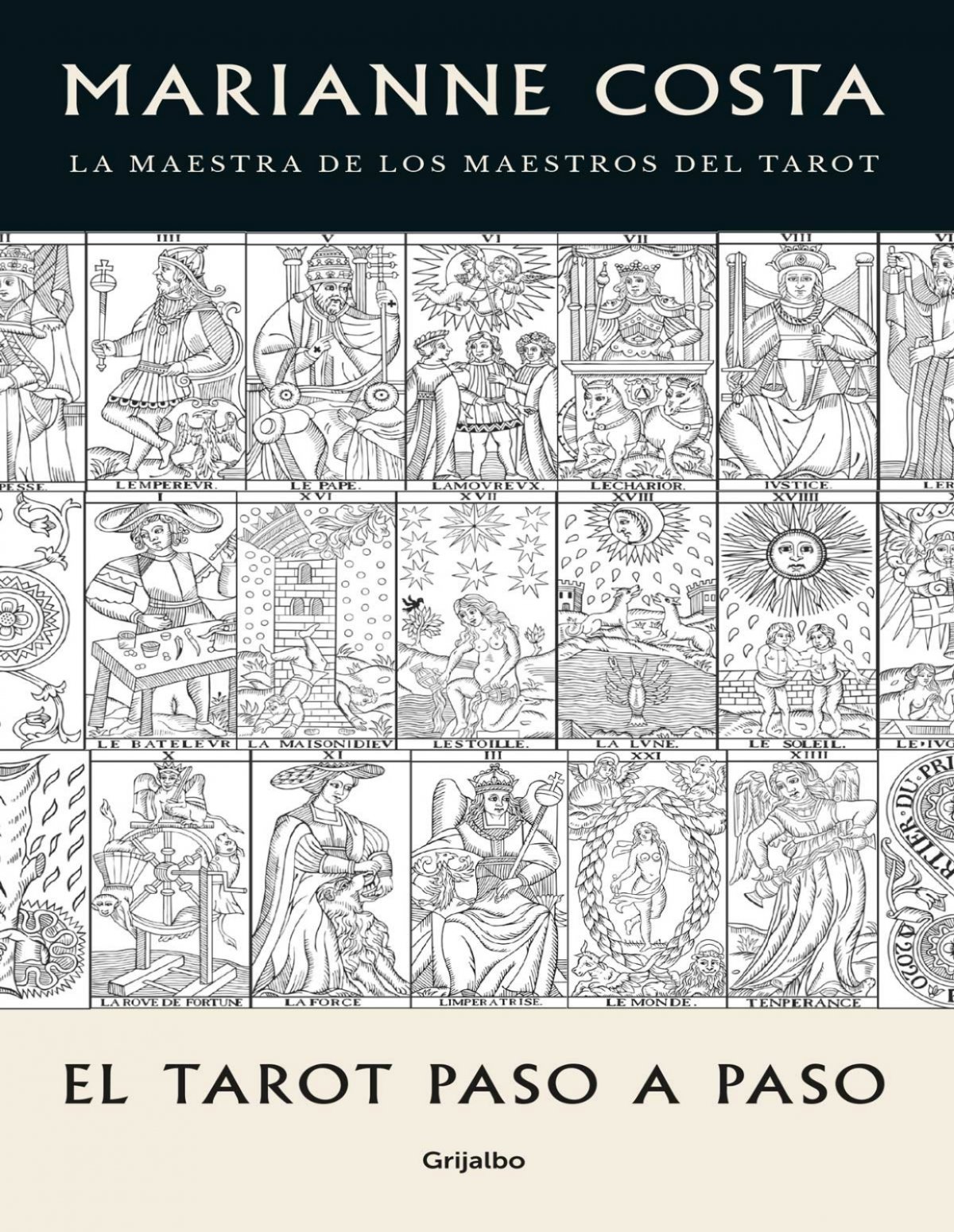 Cartas del Tarot de Marsella y manual explicativo by Grimaud: Used