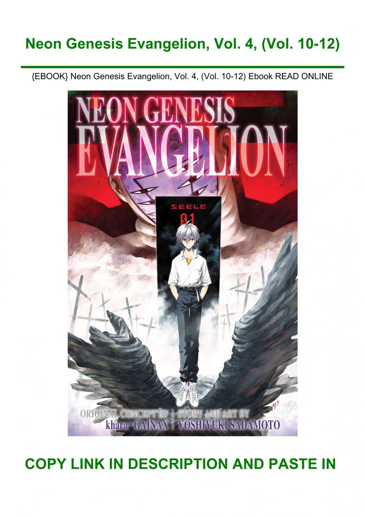 Neon Genesis Evangelion, Vol. 4, (Vol. 10-12)