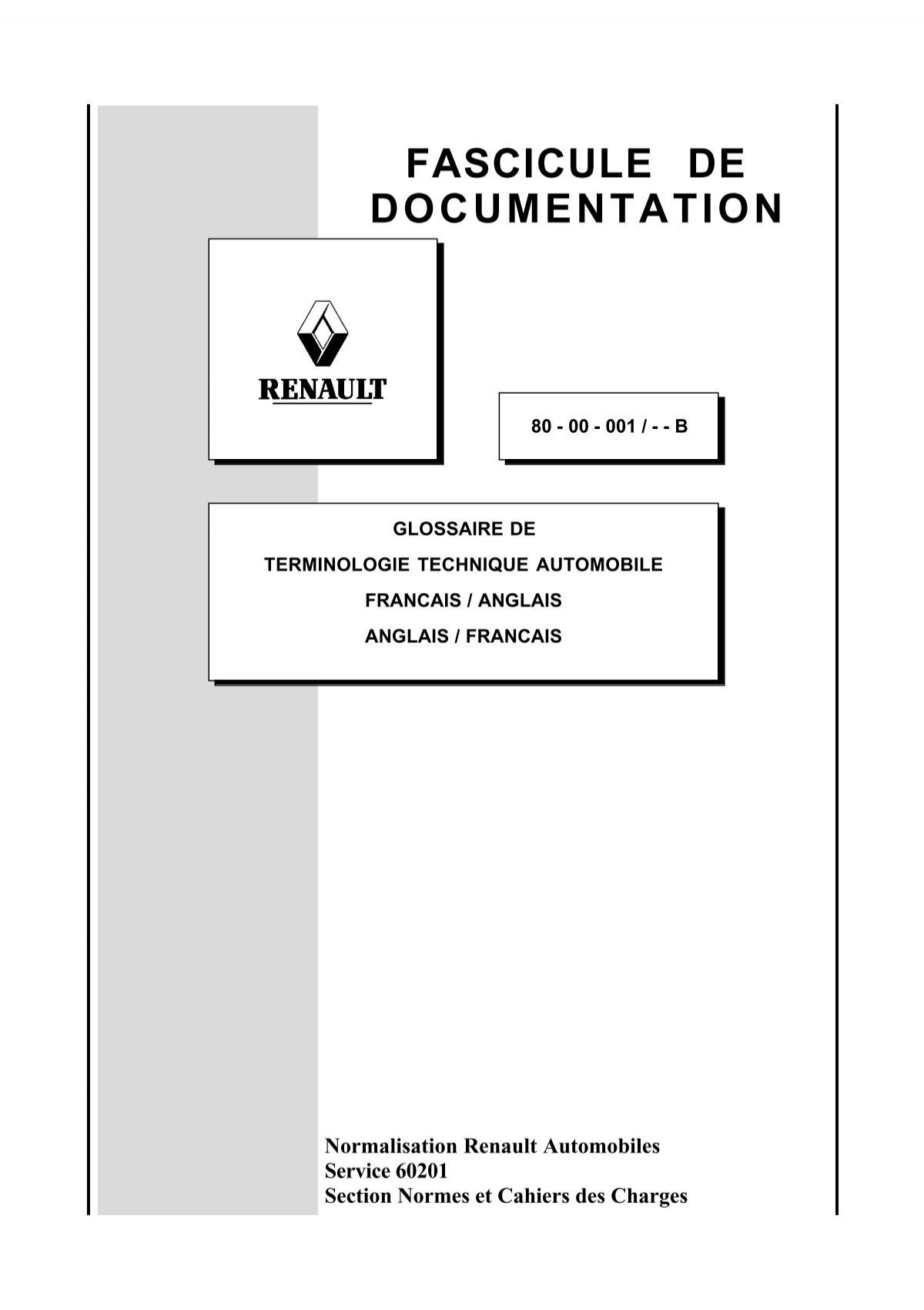 Fascicule de Documentation - Index of - Free