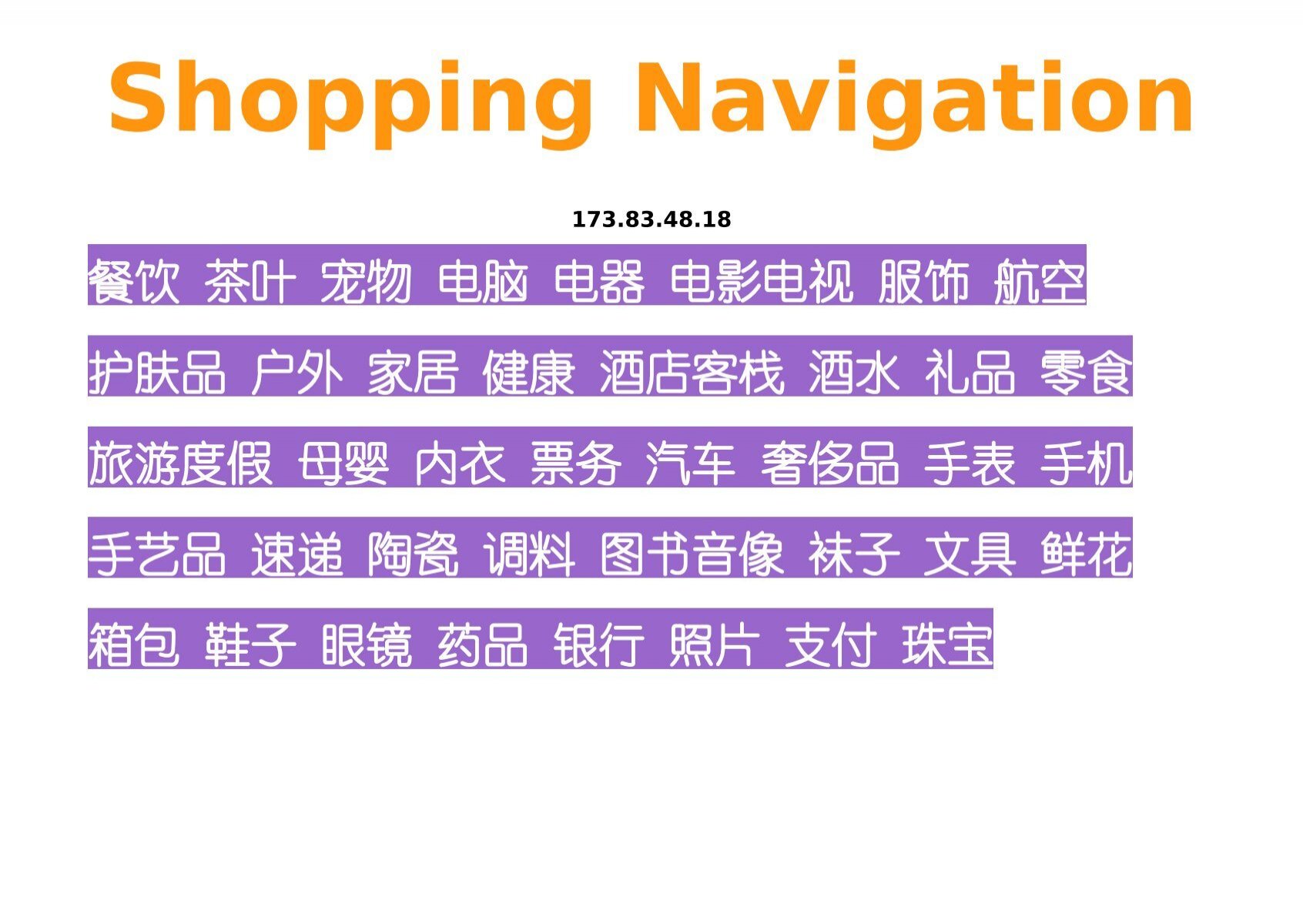 Shopping Navigation - ChinaUnix博客