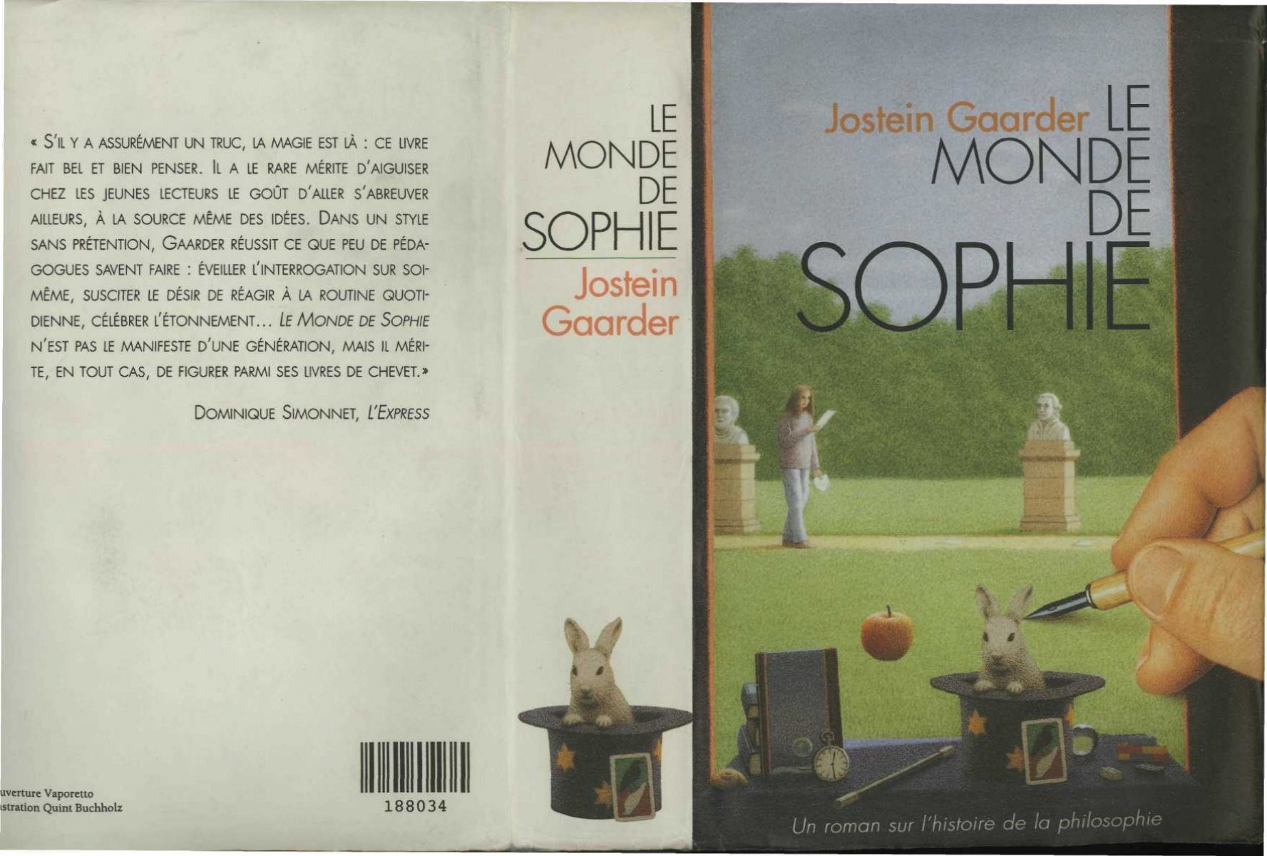 Le Monde De Sophie Jostein Gaarder En Pdf Oasisfle
