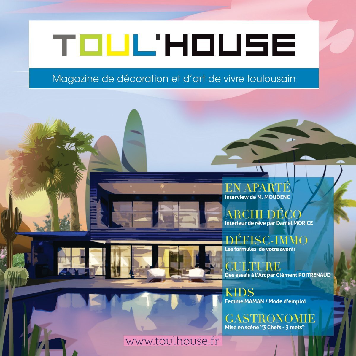 Toul'house Magazine de décoration et d'art de vivre toulousain