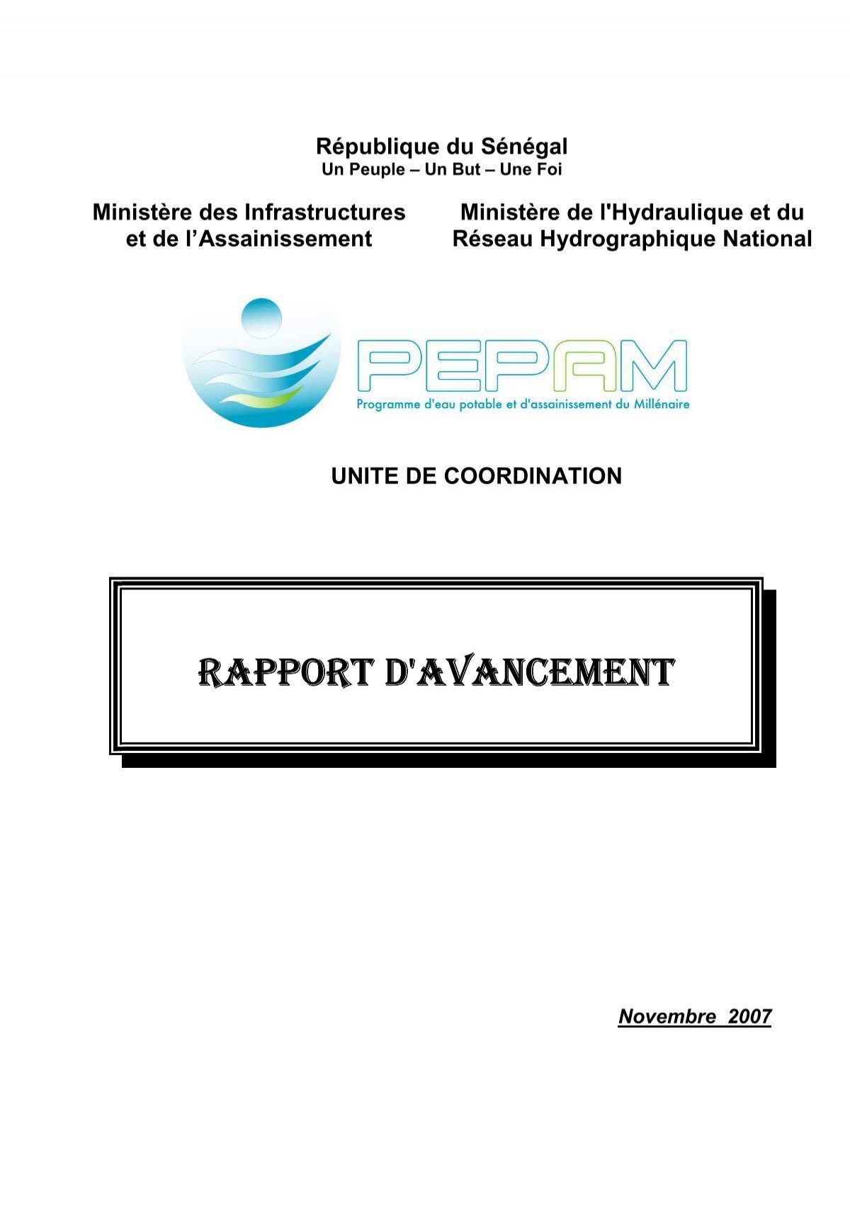 OPÉRATION DE RENOUVELLEMENT DE PIECES A L'USINE DU POINT B (Dakar