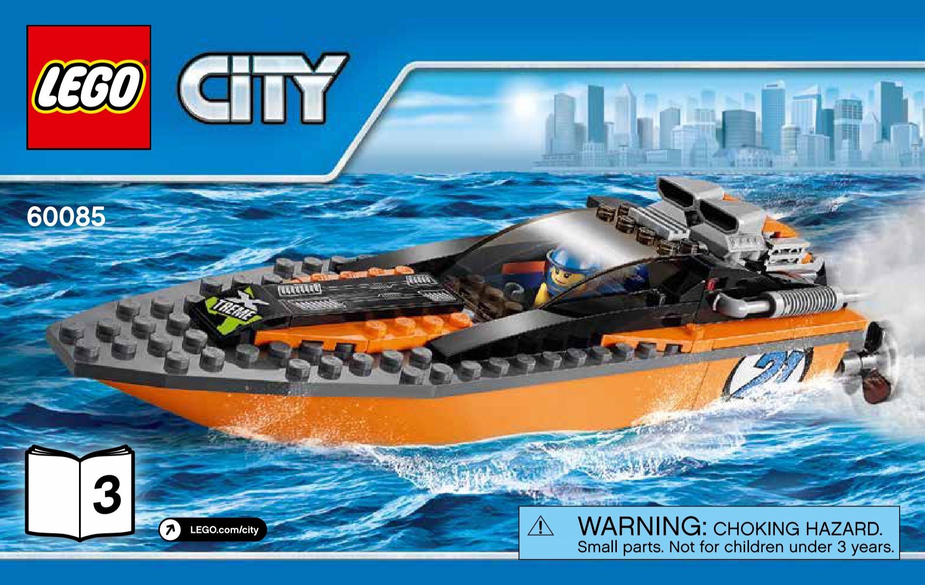 lego city powerboat