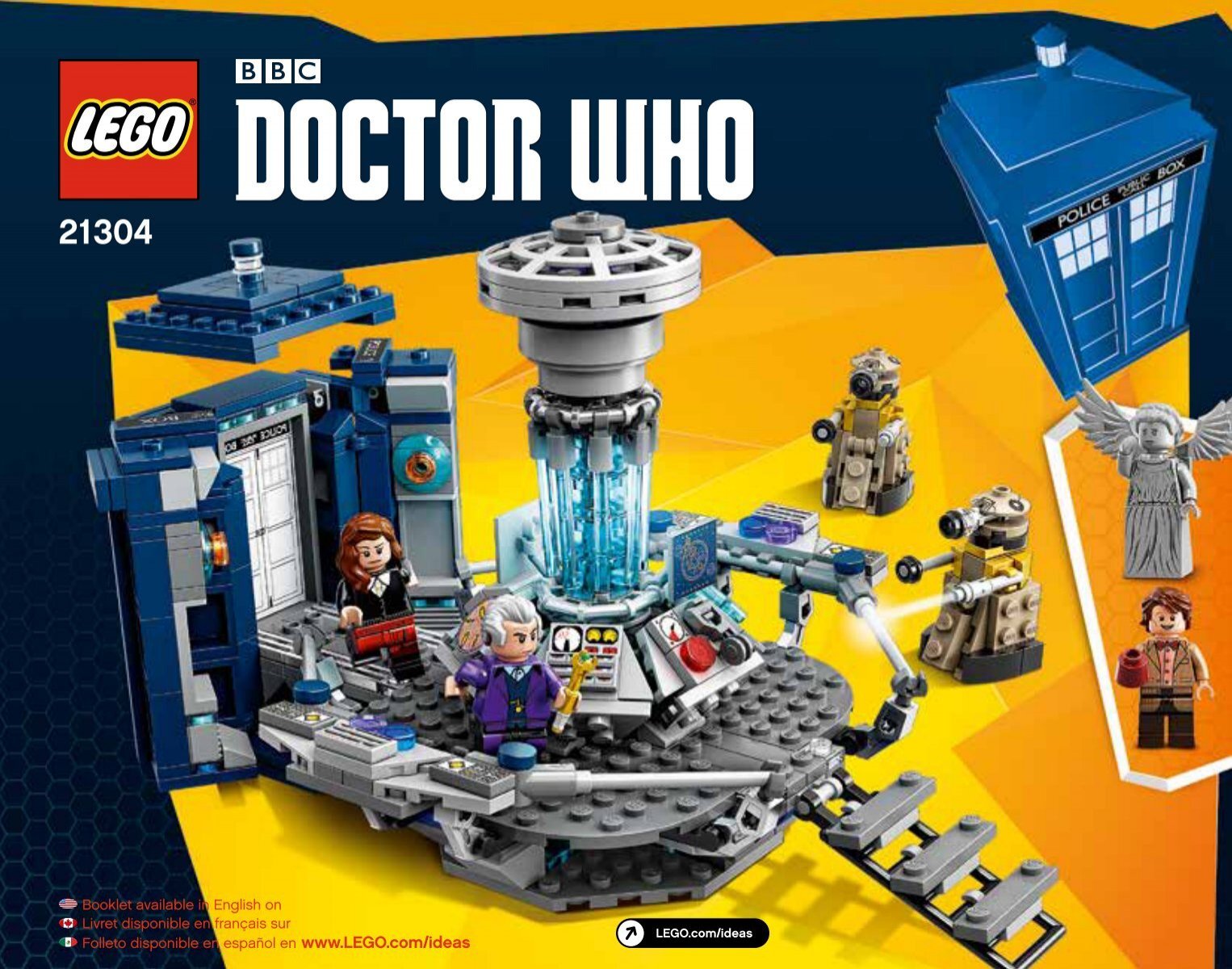 Lego Doctor Who - 21304 (2015) - Doctor Who BI 3018, 140+4/115+150g SILK  21304 V39