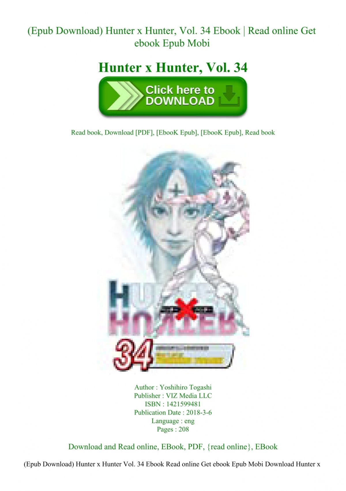 Download Hunter X Hunter 18 Kami