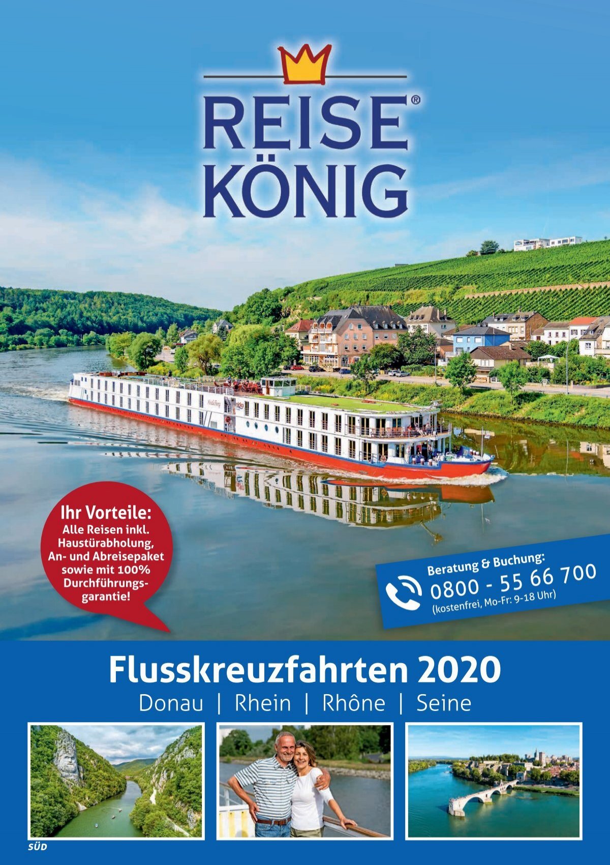 Reise König Flusskreuzfahrten 2020