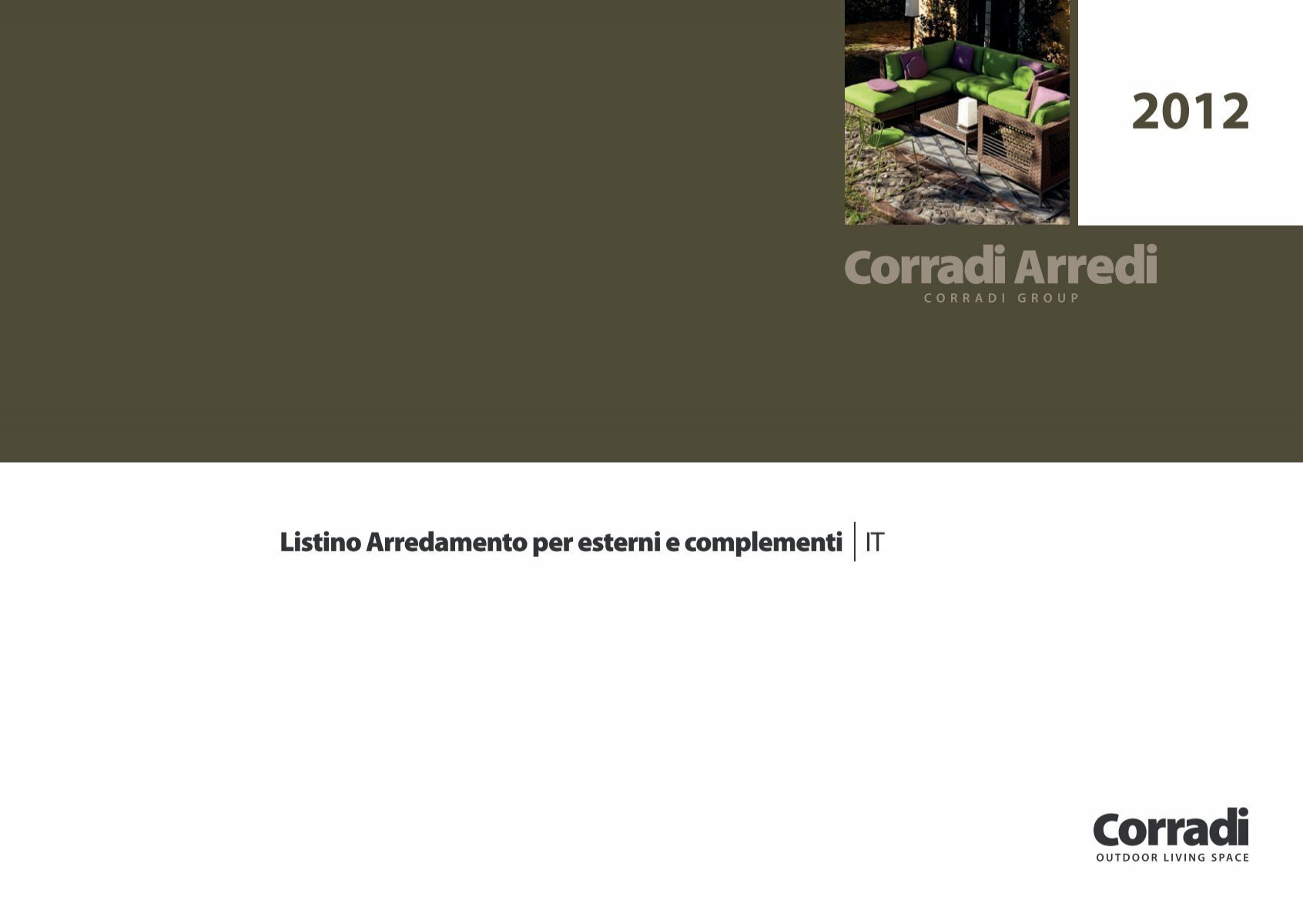 Pouf da Giardino in Acciaio e Corda Cuscino Incluso Prodotto in Italia –  Bronn