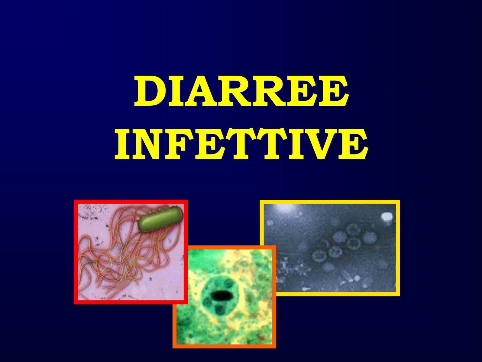Diarree infettive