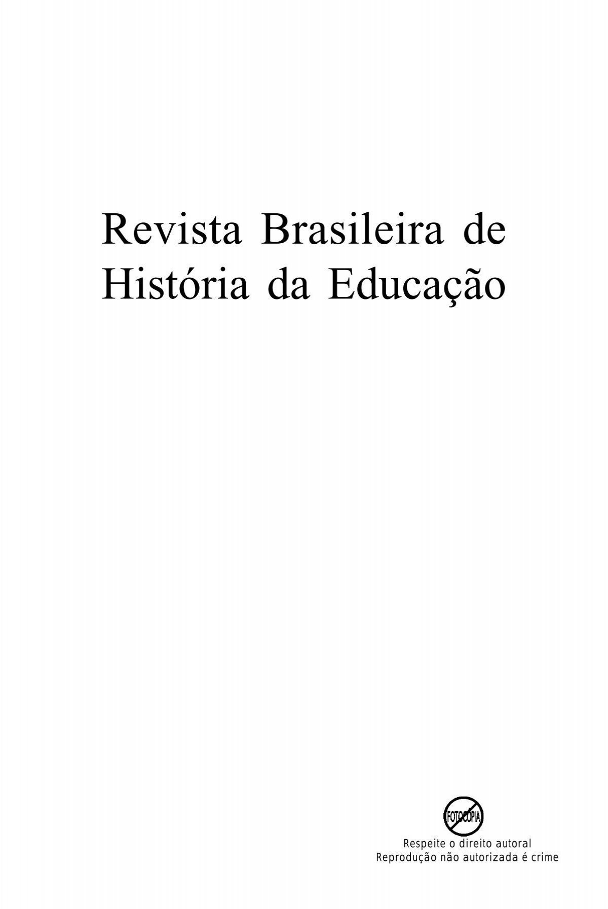 Brasil 500 Anos: Tópicas em História da Educação - Edusp