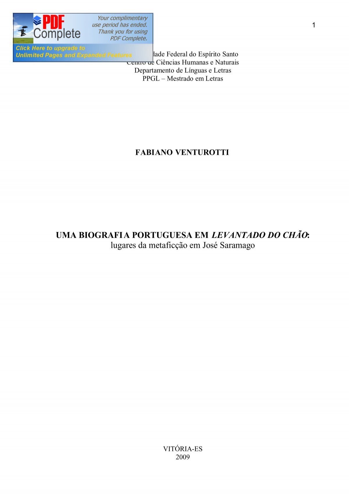 PDF) O aprofundamento da perspectiva subjetiva na escrita de Fernando Namora