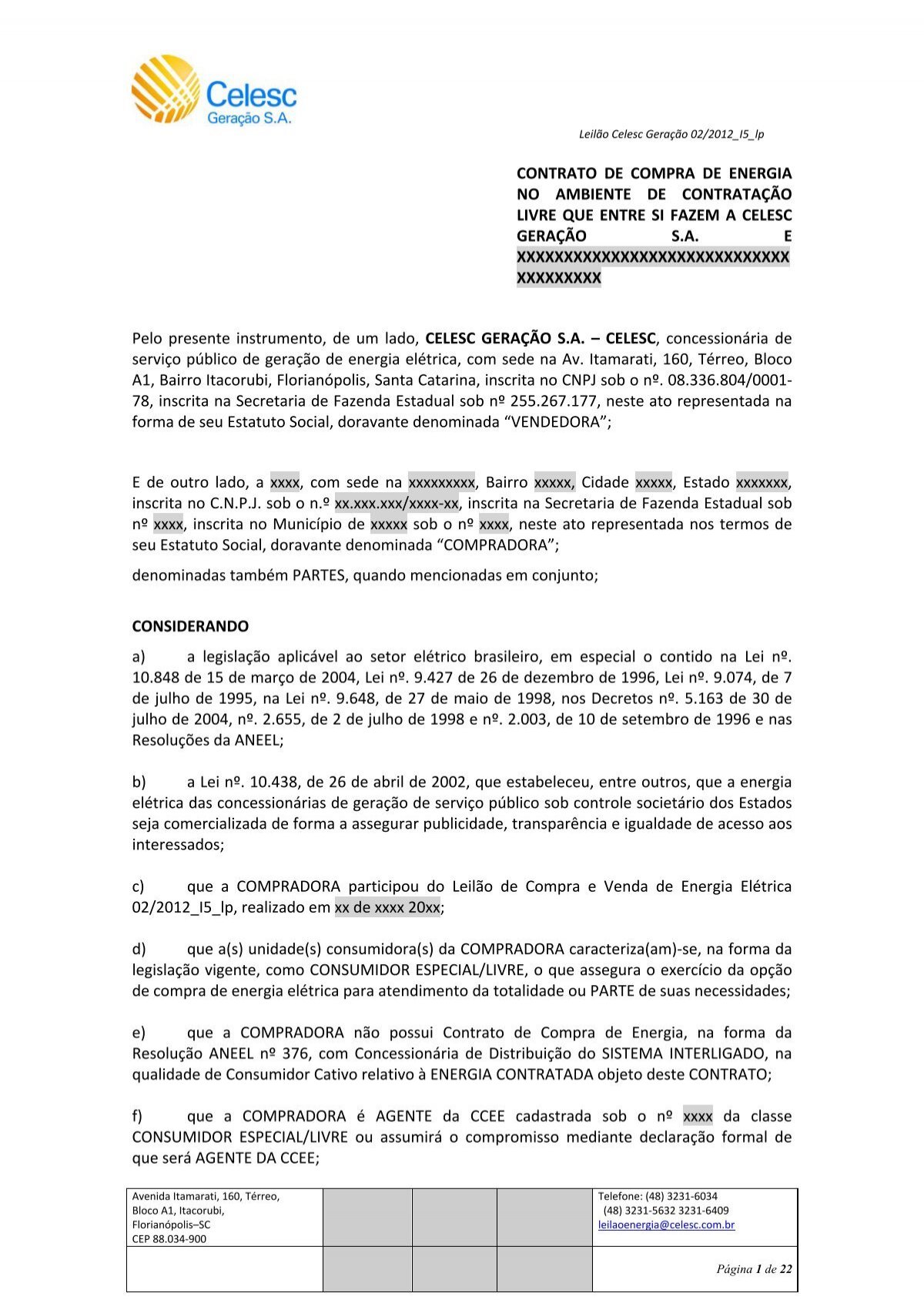 Enel Brasil e Portobello firmam contrato de autoprodução de