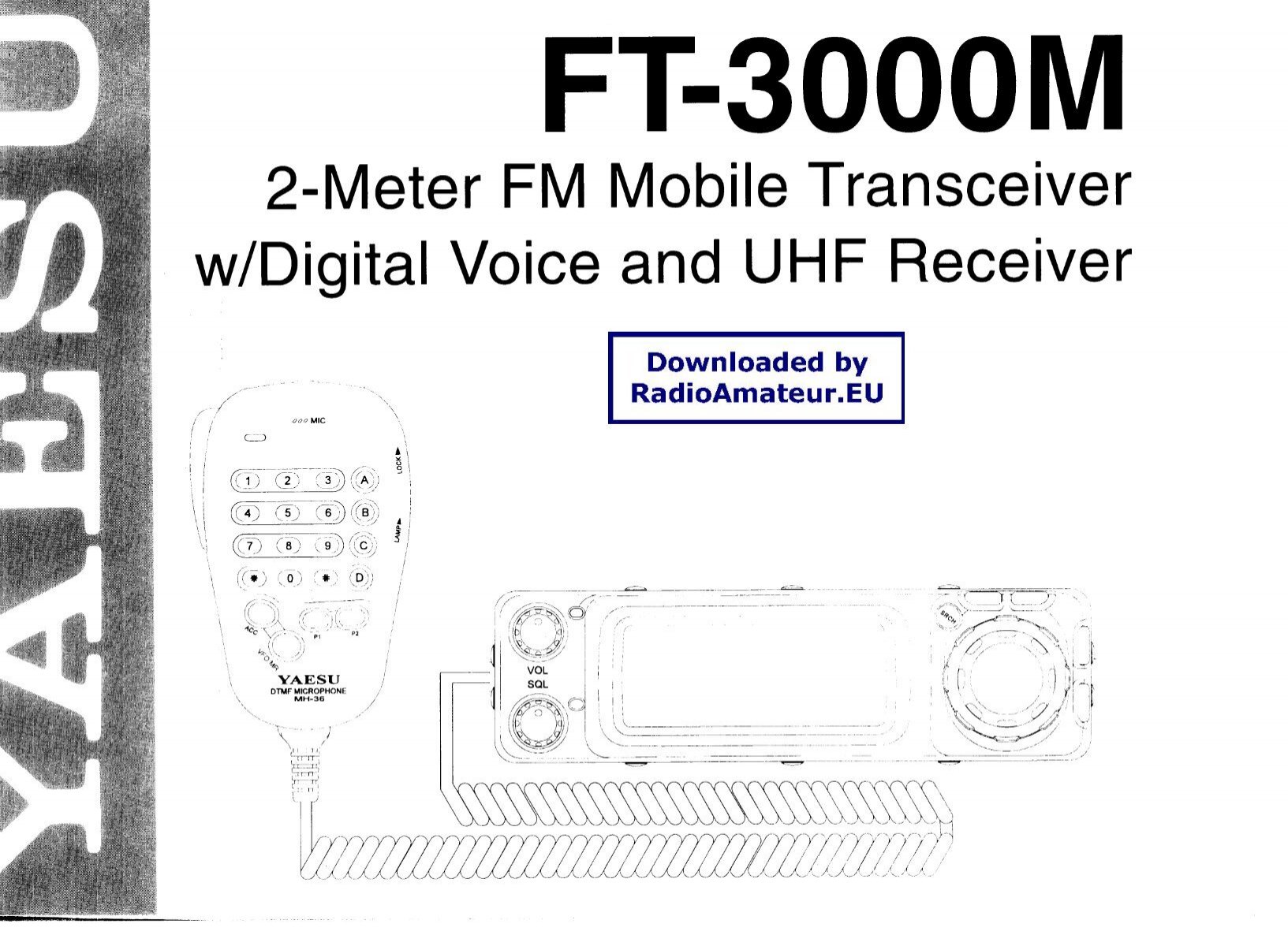 Yaesu - FT-3000M User manual - RadioManual.eu