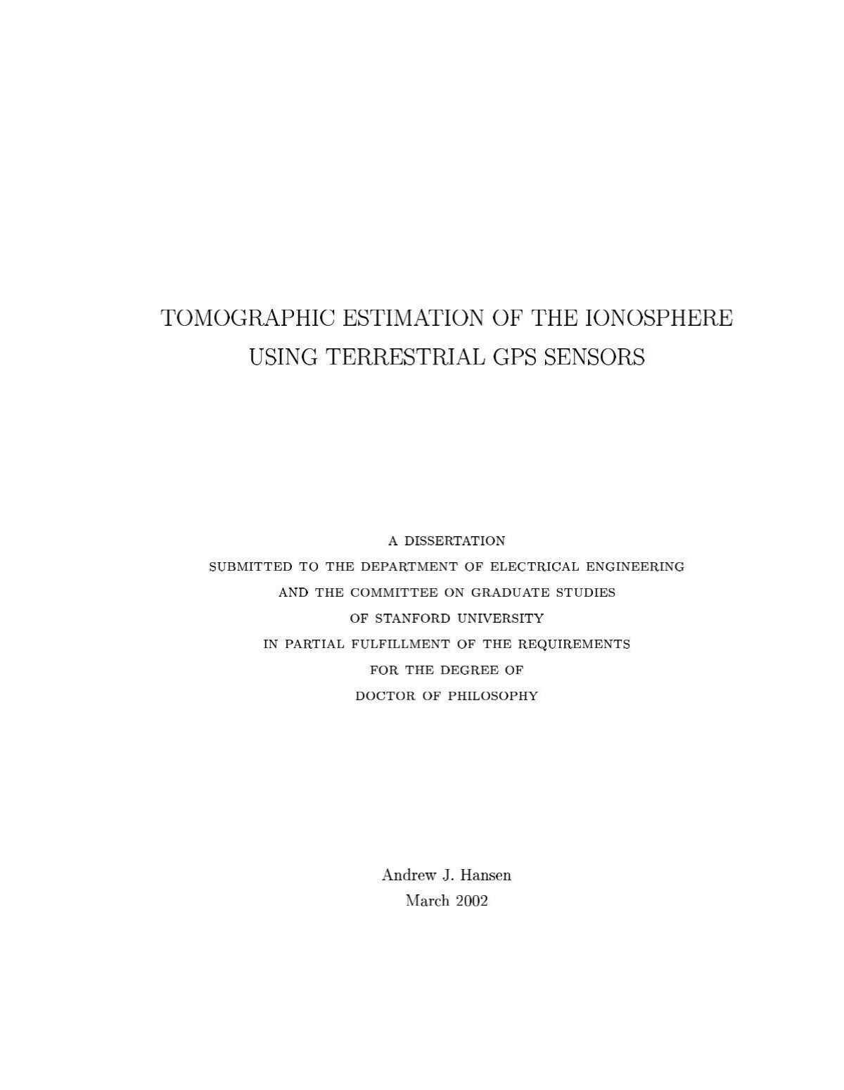 stanford university phd thesis download