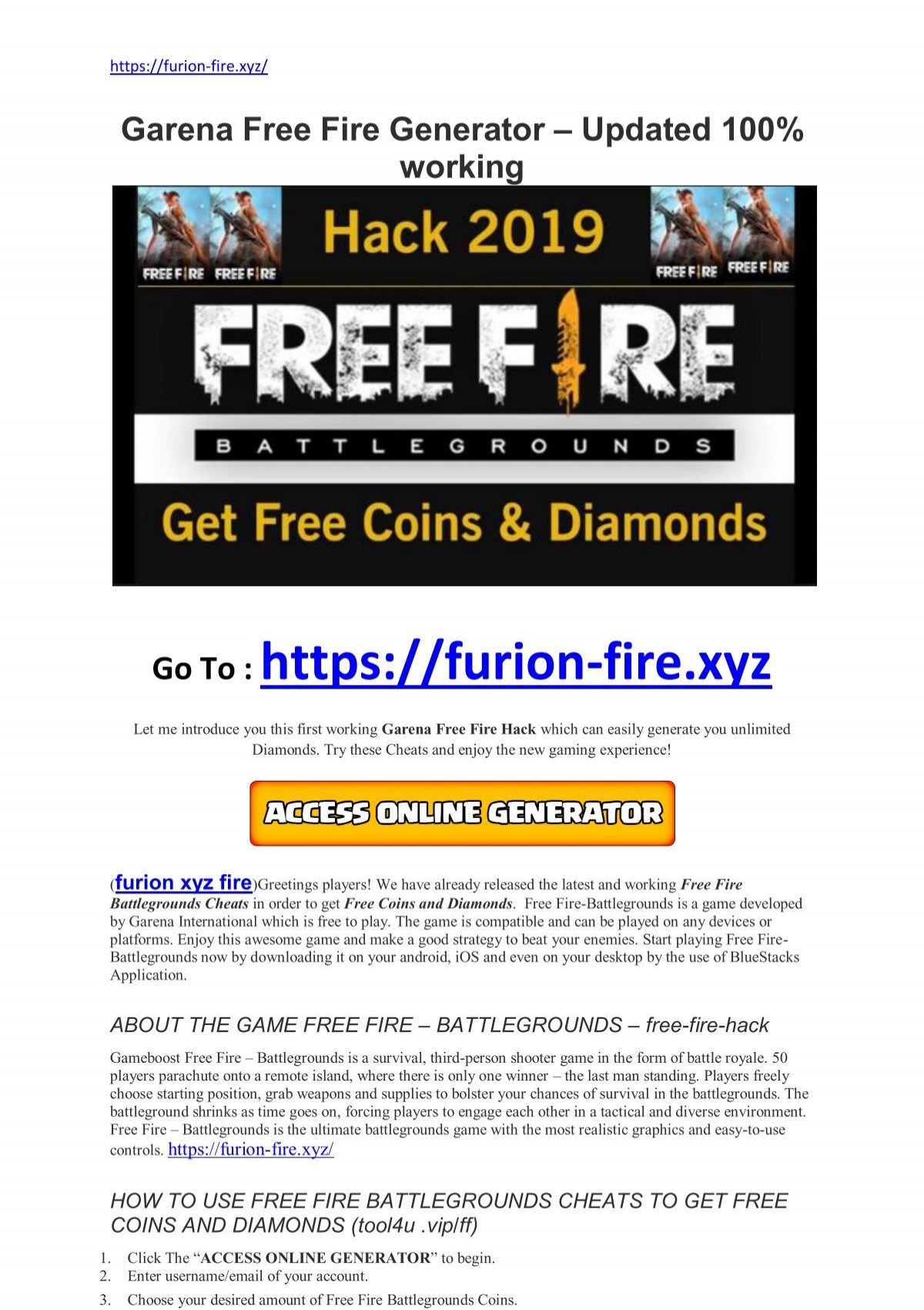 Furion Xyz Fire Free Fire Hack