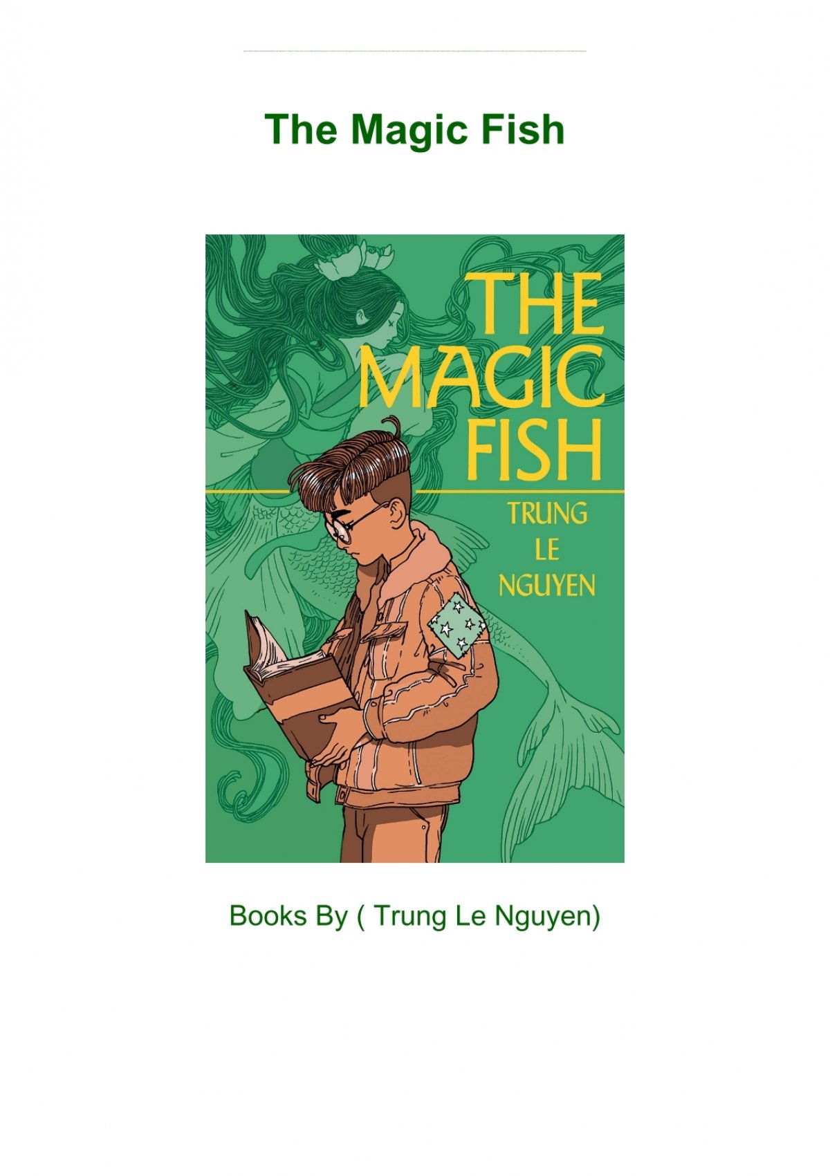 The Magic Fish, Trung Le Nguyen